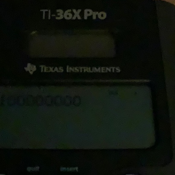 Tl - 36XPRO TEXAS INSTRUMENT CALCULATOR. - Picture 4 of 4